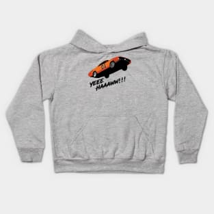 YeeeHaaaww!!! - General Lee Kids Hoodie